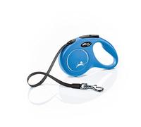 flexi® Classic S Cinta 5 m azul, correa extensible para perros hasta máx. 15 kg