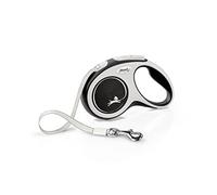Flexi Correa Extensible De Cinta New Confort Negro S (5 M)