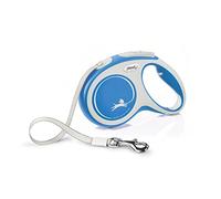 Flexi® Comfort M Cinta 5 m Azul, Correa Extensible para Perros hasta máx. 25 kg