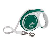 flexi Comfort Plus L Correa Extensible Perro Grande 8 m, 50 kg, Verde | Cinta resistente 8 m · Mango ajustable · Botón de freno · Perro grande hasta 50 kg · Made in Germany