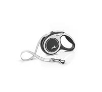 Flexi® Comfort XS Cinta 5 m Negro, Correa Extensible para Perros hasta máx. 12 kg