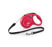 Flexi - Correa New Classic S cordón 8 m | El Original flexi®: correa retráctil fabricada en Alemania desde 1973, para perros de hasta 12 kg