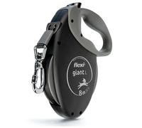 FLEXI, Correa Retráctil Gigante Plus 8m para Perros Fuertes y Husky de hasta 25kg, Correa de Color Neón de Alta Visibilidad, Sistema de Freno Robusto y Ergonómico, Made in Germany - M - 8m - 25kg