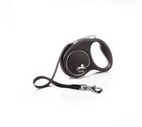 Flexi Leash Negro Diseño L Cinta 5m Hasta 50kg Negro
