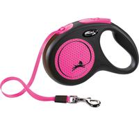 flexi NEON correa 5 m neón rosa