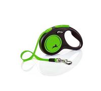 Flexi Leash New Classic S Cinta 5m Hasta 15kg Verde Neón