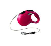 flexi® CAT Cordón 3 m roja, correa extensible para gatos hasta máx. 8 kg