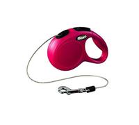flexi® CAT Cordón 3 m roja, correa extensible para gatos hasta máx. 8 kg