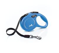 Flexi New Classic Correa para Perro, Nailon, Azul, X-Small-10 Feet