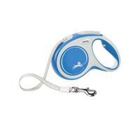 Flexi® Comfort L Cinta 8 m Azul, Correa Extensible para Perros hasta máx. 50 kg