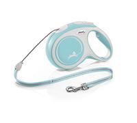 Flexi Correa Extensible De Cordón New Confort Azul Celeste M (8 M)