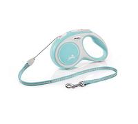 Flexi Correa Extensible De Cordón New Confort Azul Celeste S (8 M)
