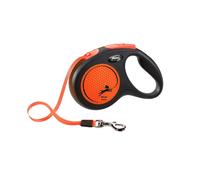 Flexi New Neón Correa Extensible naranja para perros