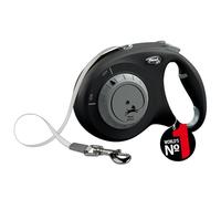 flexi® Select - Correa de 7 m de Longitud, Ajustable, para Perros de hasta 25 kg, Color Negro