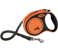 flexi XTREME correa 5 m negro/naranja