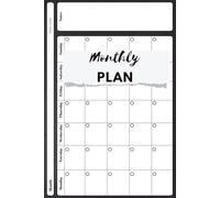 Flexible 6 x 9 Planning System - Monthly & Weekly Layouts: A Customizable Organizer to Map Your Goals - Undated for Year-Round Use