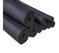 Flexible Anticongelante Espuma Aislante, Aislamiento de Tuberías, Manguera de Espuma de Caucho Retardante de Llama Anticongelante para Tuberías Solares(T20MM X ID89MM X 2M)