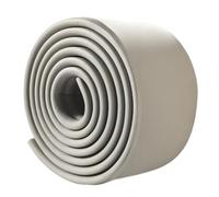 Flexible Baseboard Molding - Peel and Stick Waterproof Wall Trim, Cuttable Corner Feature, Stylish Home Accent, Artistic Interior Detail | Modern Decorative Wall Finish, Easy DIYs Installation