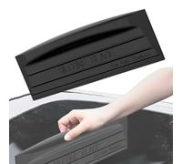 Flexible Car Window Squeegee, Multi Purpose Cleaning, Scratch Silicone Edge 1 Piece Grey for Mirror Wipe, Vehicle Wash, Windshield, Bathroom and Garage Use