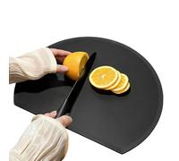 Flexible Chopping Board, D-Shaped Holder Tray, Multipurpose Cooking Board | Kitchen Cutting, Meat Fruit Vegetable Cheese Steak Bread Charcuterie Prep Tool For Home Apartment Countertop House