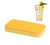 Flexible Cube Ice Trays Lids, Cocktail Cube Ice Molds, Silicone Mould with Cover, Easy to Use Freezer Mold for Home, Restaurant, Café, Bar, 9.06x4.72x0.98 inches