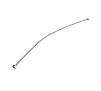 Flexible de acero inox hembra 3/8 - hembra 1/2 | Paso interior 8 mm | Longitud 80 cm | Conexión resistente y duradera | Ideal para fontanería y sistemas de agua | Fácil instalación | QUICK PLOMBERIE