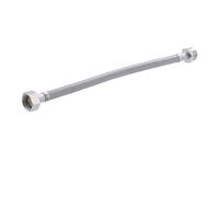 Flexible de acero inoxidable Macho - Hembra con un paso interior de 8 mm QUICK PLOMBERIE