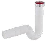 Flexible de Desagüe para Fregadero Ø40 mm | Longitud Ajustable 350-800 mm | Tubo Extensible en PVC | Instalación Sencilla y Estanca | NOYON & THIEBAULT