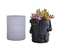 Flexible Facepot Fundido De Silicona Para Artesanías De Hormigón De Colofonia Y Artesanías En La Cubierta Del Hogar Molde De Joyería De Silicona Premium