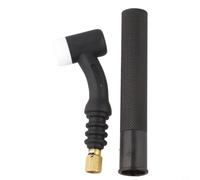 Flexible para cabeza de quemador WG-17f refrigerado por aire 150a con válvula compatible para Miller para Lincoln Weldcraft Sr-17f soldadura cuerpo de cobre