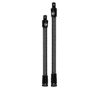 Flexible Ratchet Extension - Steel 2 Piece Set, Long Reach Bendable Tools, 360 Degree Rotation | High Torque, Flexible Socket Extension Bars, Bendable Shaft Extensions For Garage, Automotive Repair