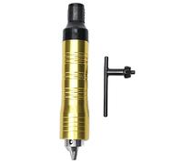 Flexible Shaft Grinder Handle | 0.3-6.5mm Chuck for Electric Drill/Engraving/Polishing | Aluminum Alloy Protective - Oxidation Revolving Tool with Ergonomic Grip
