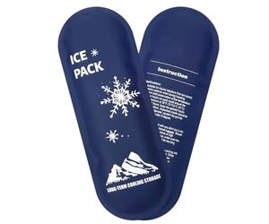 Flexible Soft Gel Ice Pack - Portable Medicine Cooler | Safe, Reusable & Leak-Proof Cold Storage For Medication | Essential Travel Gear For Outdoor Activities, Hikes & Trips