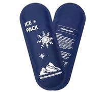 Flexible Soft Gel Ice Pack - Portable Medicine Cooler | Safe, Reutilizable y Leak-Proof Cold Storage For Medication | Essential Travel Gear For Outdoor Activities, Hikes & Trips