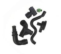 flexible ventilación Compatible Con Skoda Para Superb 2002 2003 2004 2005 2006 2007 2008 6 Piezas Kit De Válvula De Manguera De Ventilación Del Cárter 058103247 Válvula De Ventilación Del Cárter