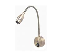 Flexible Wall Reading Lights Bedside Lamp with Switch,1*3w Cree 3000k My-b032