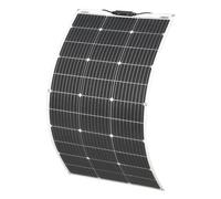 Flexibles Solares Flexible 100W Placa Solar 18V adecuados para generadores solares al aire libre, baterías de litio móviles, camping, barco