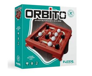 FlexiQ FXG502 - Orbito, Juego Familiar de Mesa de Estrategia para Dos Jugadores. Más 7 años