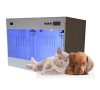 FlexiSpaceUS - Incubadora para cachorros y gatitos, caja de nebulización para cachorros, temperatura constante inteligente, caja de atomización grande para niños