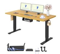 FLEXISPOT E1 Pro Escritorio Elevable Eléctrico 160x80cm con Tablero Entero