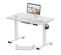 FLEXISPOT Escritorio Elevable Eléctrico con Tablero Entero 100 * 60 * 1.6, Arce Standing Desk Estánder, Regulable en Altura 71-121cm｜con 4 Opciones de Memoria Inteligente para Oficina y Hogar