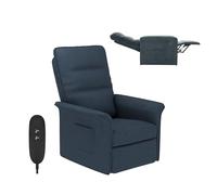 FLEXISPOT Sillón de Relax Eléctrico con Respaldo Ajustable, Reclinable de 105° a 155°, Sillon Reclinable, Sofá Relax Ergonómico Sillón para Dormitorio, Salón y Cine en casa (Gris Oscuro)