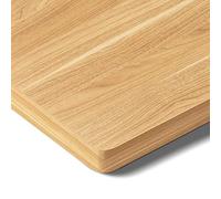 FLEXISPOT Tablero de Madera(120 * 60 * 2.5cm), Un Tablero Entero con Esquina Curva Protectora, y Compatible con Marco de Escritorio de pie, Material de Tablero Seguro, no Tóxico y Respetuoso