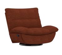 FLEXISPOT XC6 Sillón Relax, Sófa Giratorio con Función Balancín, Sillon TV con Respaldo Ajustable, Silla Reclinable para Dormitorio, Salón y Cine en Casa (Naranja Marrón)