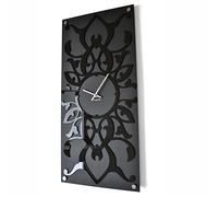 FLEXISTYLE Moderno Reloj de Pared de Vidrio acrílico, para salón, Pasillo