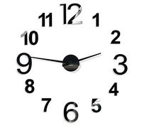 FLEXISTYLE Moderno Reloj de Pared Grande DIY Admirable 3 XXL, 100-130 cm, para salón, Dormitorio, silencioso