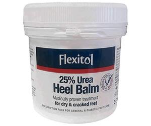 Flexitol Heel Balm 500g Pump Tub - Proven Treatment for Dry & Cracked Feet - General & Diabetic Foot Care