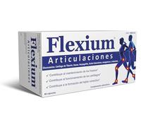 Flexium Articulaciones 60 Cápsulas - Contribuye al Mantenimiento de los Huesos, al Funcionamiento de los Cartílagos y a la Formación de Tejido Conectivo - con Glucosamina, Manganeso y Vitaminas