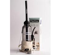 FlexiVox®, compatible con Método Lax Vox | Ideal para Entrenamiento Vocal SOVT, utilizado por Cantantes y Logopedia | Kit completo: Tubo y Botella Graduada, Cepillo, Bolsa con eBook incluido