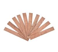 FLEXMAN 10 Corchos para Juntas de Cuello de Clarinete, 3,2 X 0,4 X 0,08 Pulgadas, Corcho Versátil para Cuello de Saxofón Alto, Accesorio Universal de Repuesto para Instrumentos
